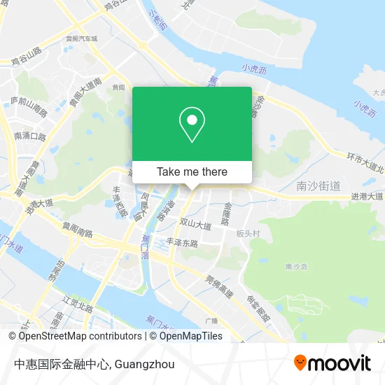 中惠国际金融中心 map