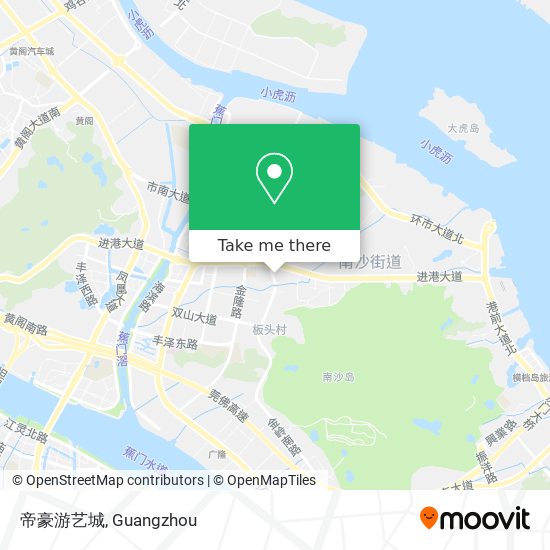 帝豪游艺城 map
