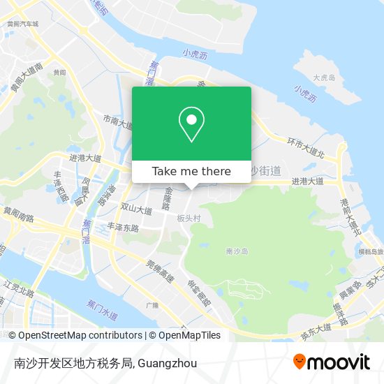 南沙开发区地方税务局 map