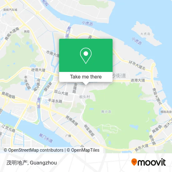 茂明地产 map