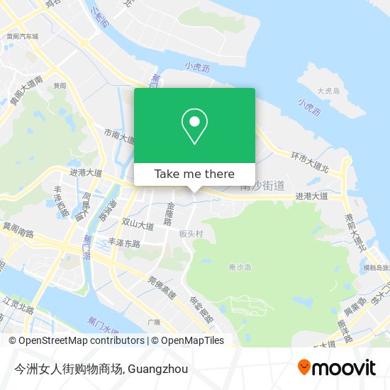今洲女人街购物商场 map