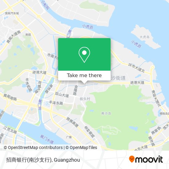 招商银行(南沙支行) map