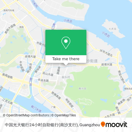 中国光大银行24小时自助银行(南沙支行) map