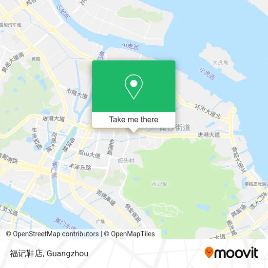 福记鞋店 map