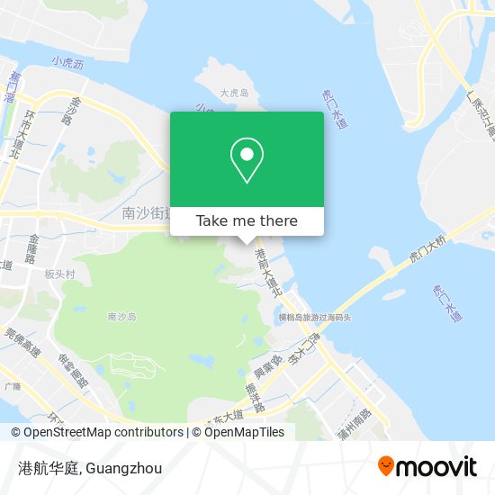 港航华庭 map