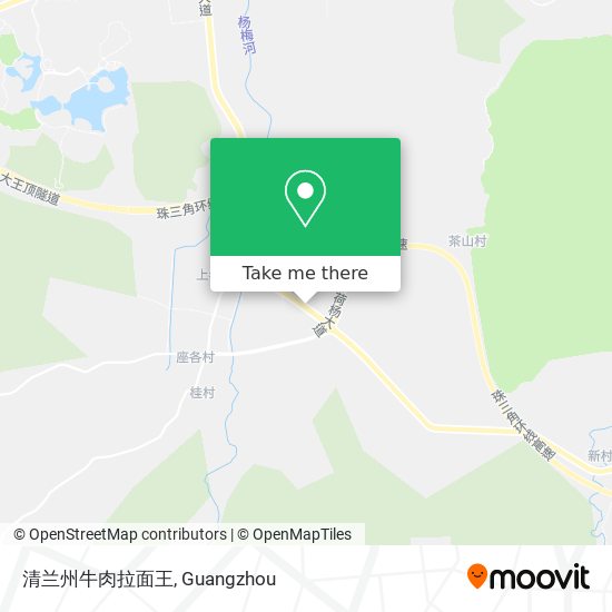 清兰州牛肉拉面王 map