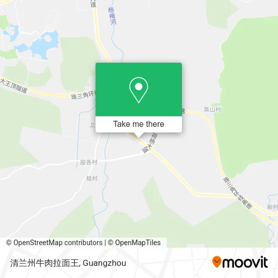 清兰州牛肉拉面王 map