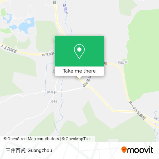 三伟百货 map