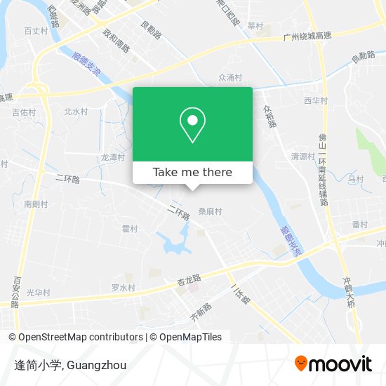 逢简小学 map