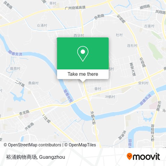 裕涌购物商场 map