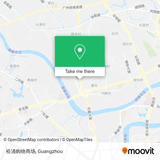 裕涌购物商场 map