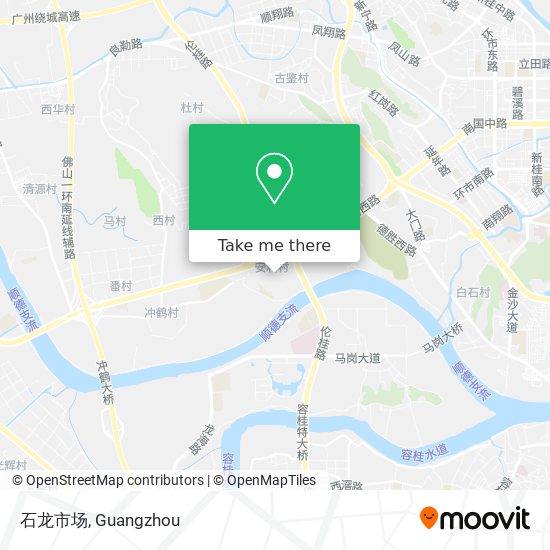 石龙市场 map