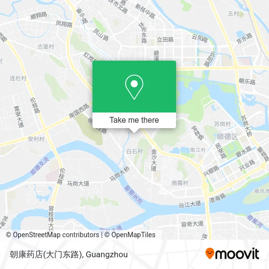 朝康药店(大门东路) map