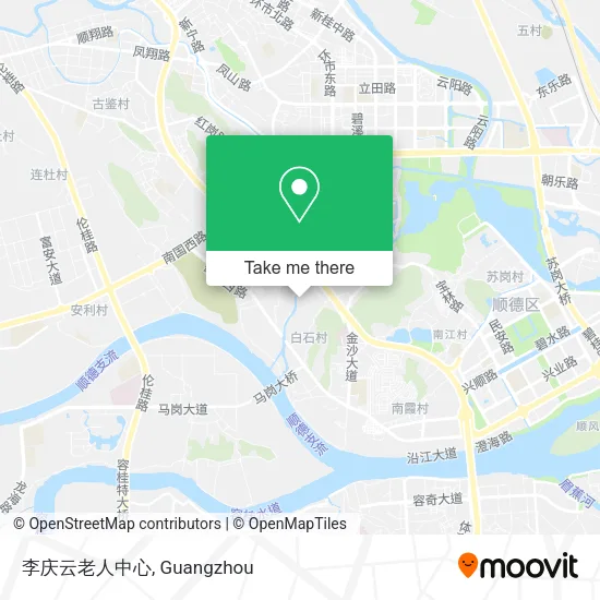 李庆云老人中心 map