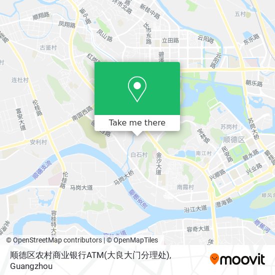 顺德区农村商业银行ATM(大良大门分理处) map