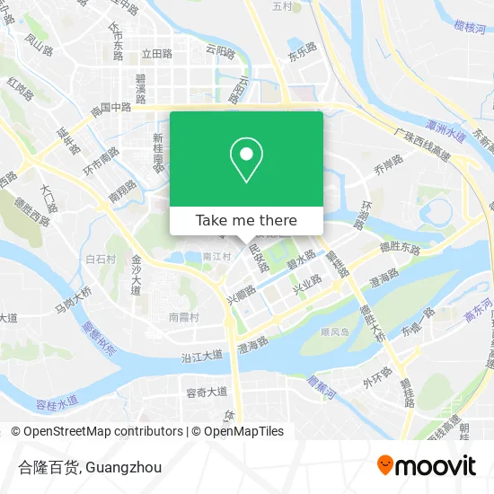 合隆百货 map