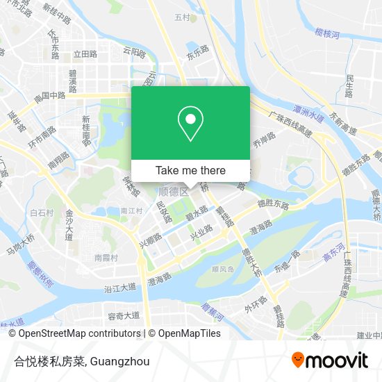 合悦楼私房菜 map