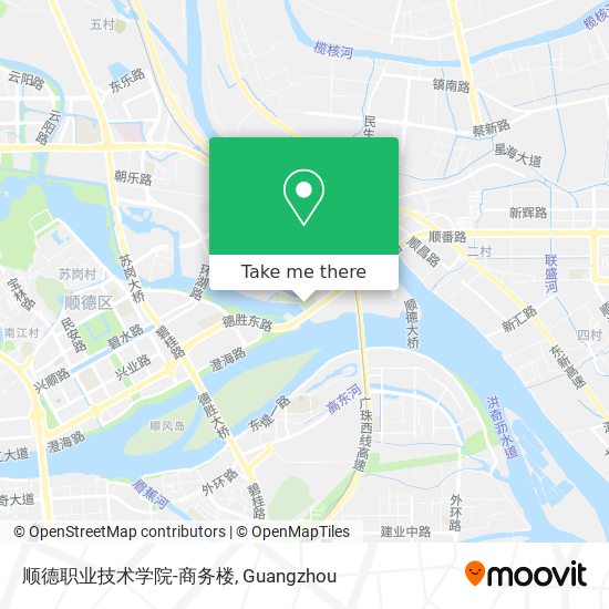 顺德职业技术学院-商务楼 map