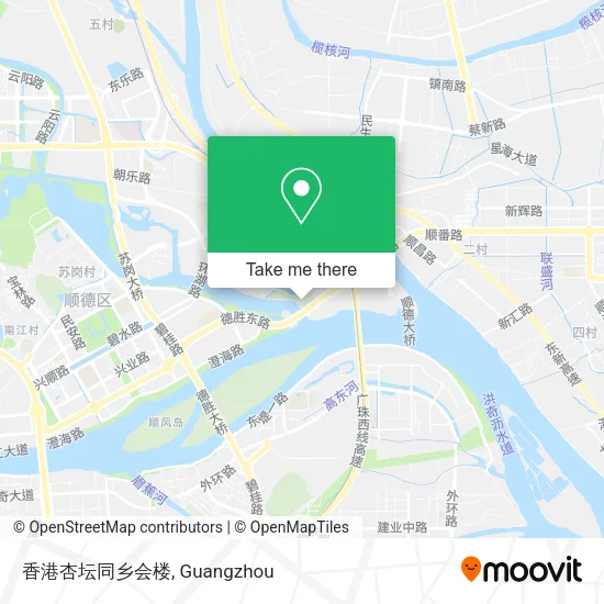 香港杏坛同乡会楼 map