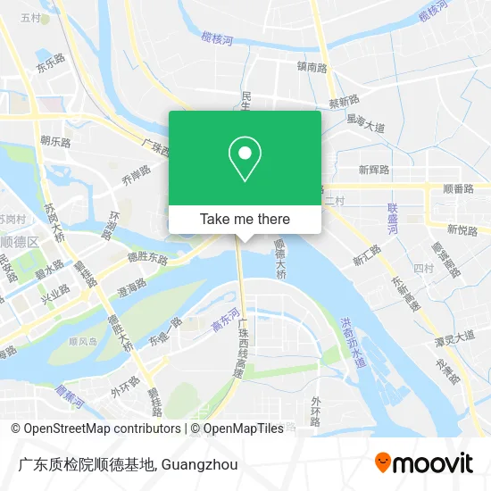 广东质检院顺德基地 map