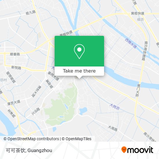可可茶饮 map