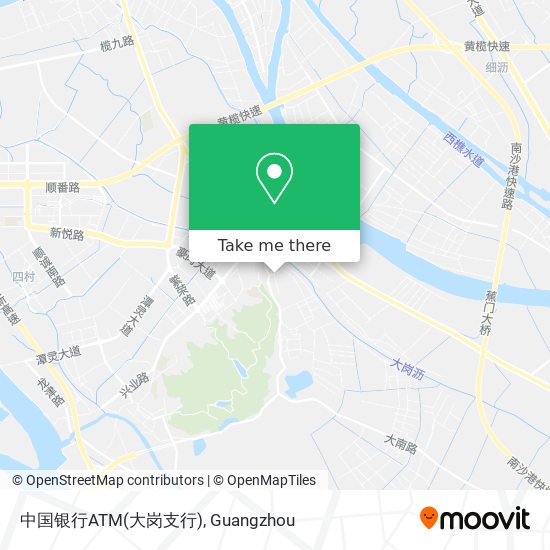 中国银行ATM(大岗支行) map