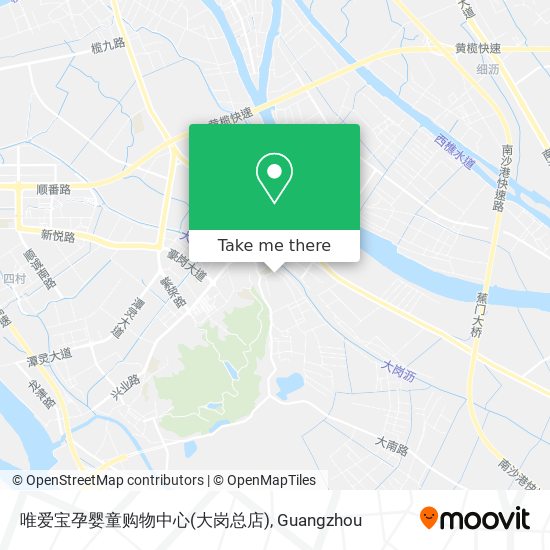 唯爱宝孕婴童购物中心(大岗总店) map