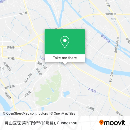 灵山医院-第2门诊部(长堤路) map