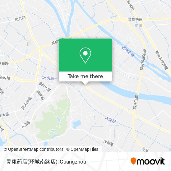 灵康药店(环城南路店) map