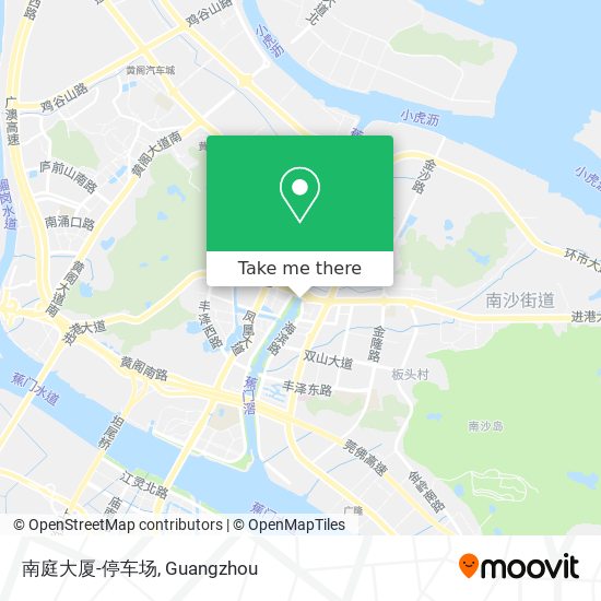 南庭大厦-停车场 map