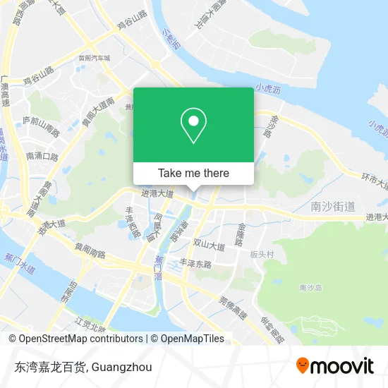 东湾嘉龙百货 map