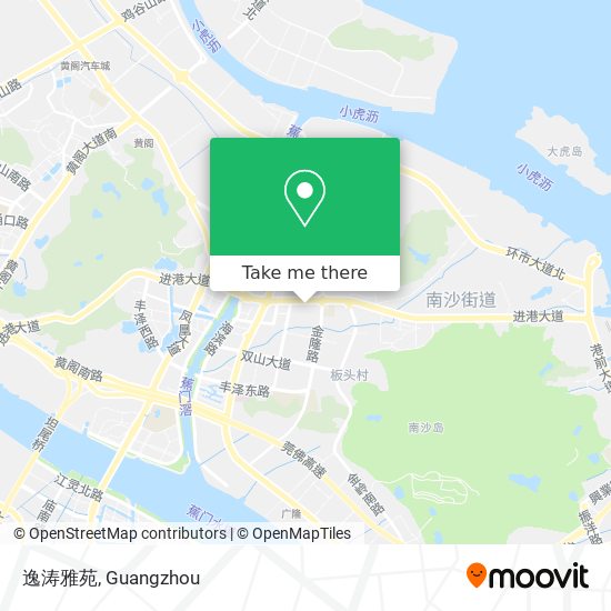 逸涛雅苑 map