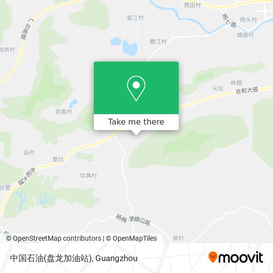 中国石油(盘龙加油站) map