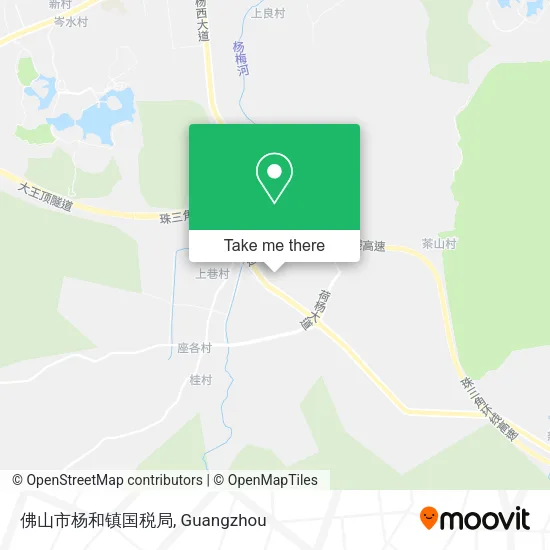 佛山市杨和镇国税局 map