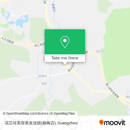 花芯丝美容美发连锁(杨梅店) map
