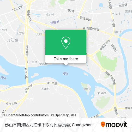 佛山市南海区九江镇下东村民委员会 map