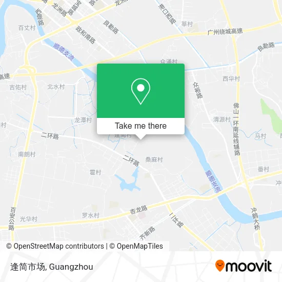 逢简市场 map