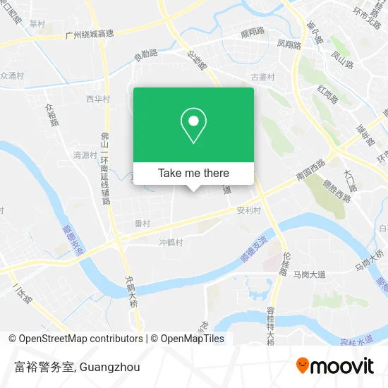 富裕警务室 map