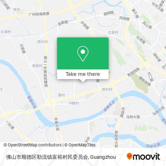 佛山市顺德区勒流镇富裕村民委员会 map
