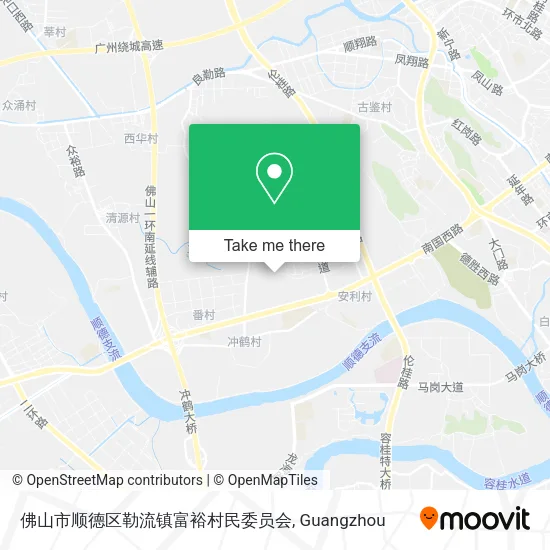 佛山市顺德区勒流镇富裕村民委员会 map