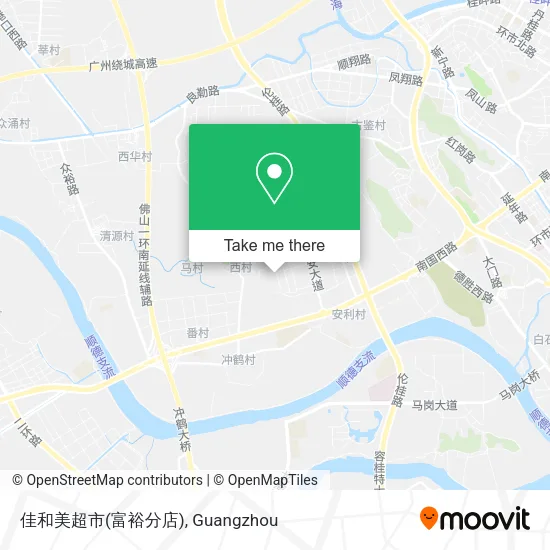 佳和美超市(富裕分店) map