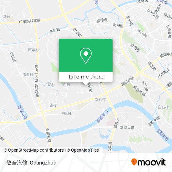 敬全汽修 map