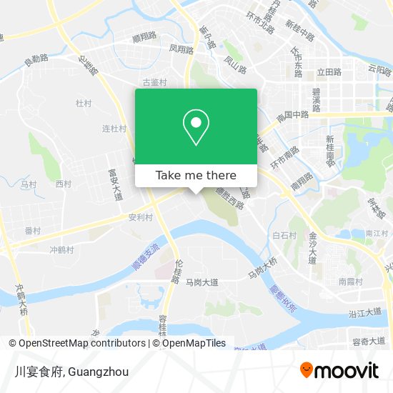 川宴食府 map