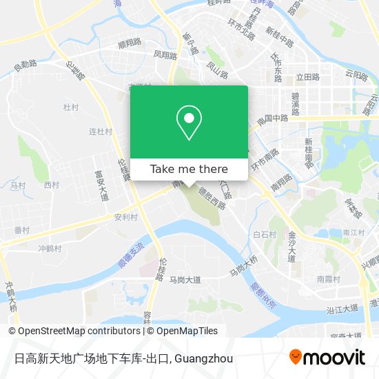 日高新天地广场地下车库-出口 map