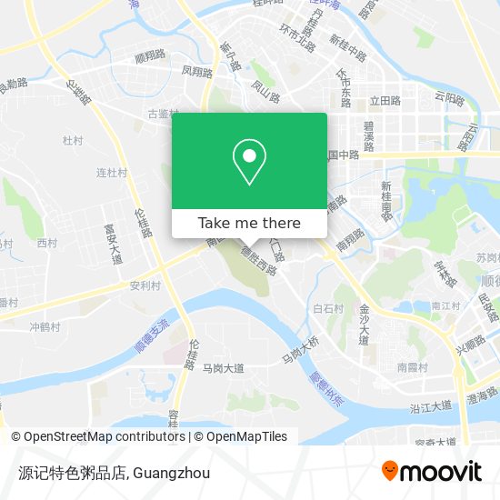 源记特色粥品店 map