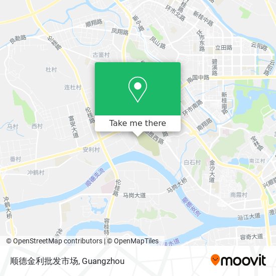 顺德金利批发市场 map