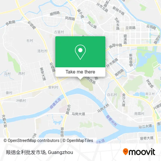 顺德金利批发市场 map