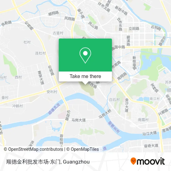顺德金利批发市场-东门 map