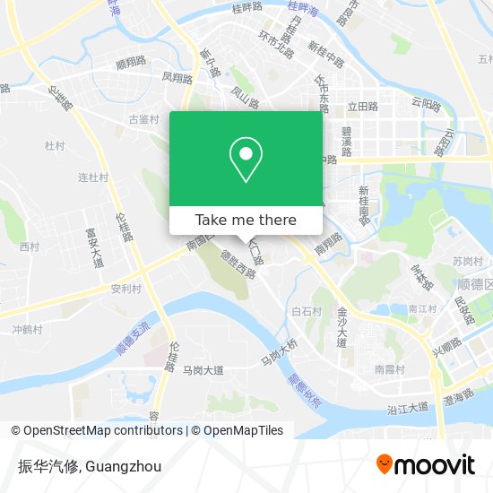 振华汽修 map