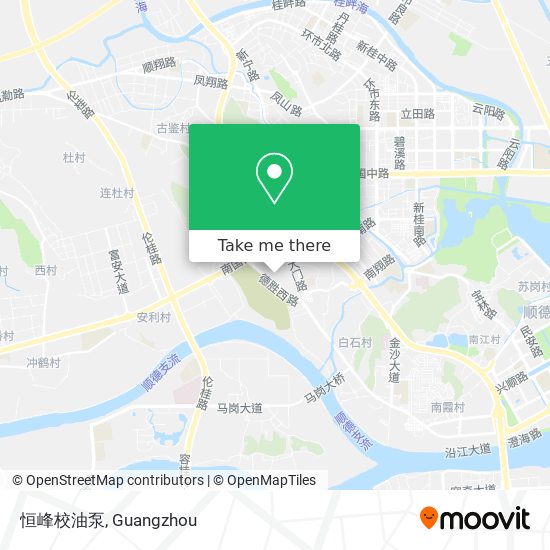 恒峰校油泵 map